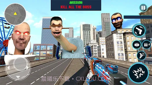 马桶人射击黑手党之城截图4 马桶人射击黑手党之城截图4