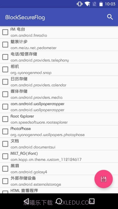 BlockSecureFlag(xposed框架)截图1
