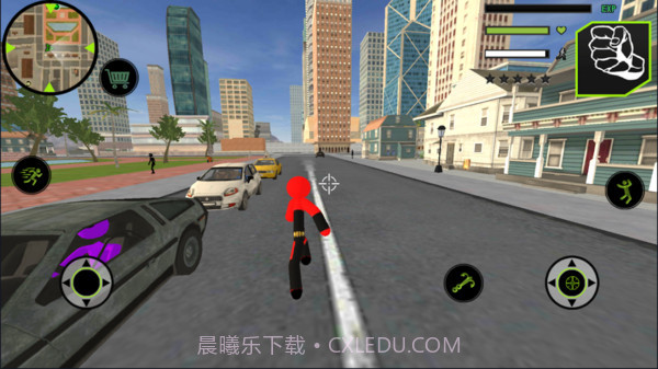 蝙蝠蜘蛛侠绳索英雄截图2