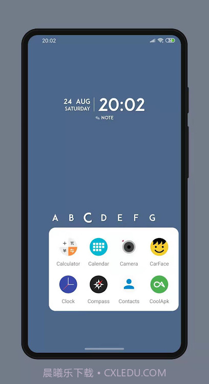 Letters Launcher桌面截图2 Letters Launcher桌面截图2