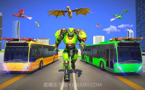 多龙机器人巴士改造截图2