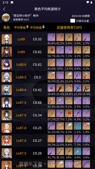 提瓦特小助手截图3