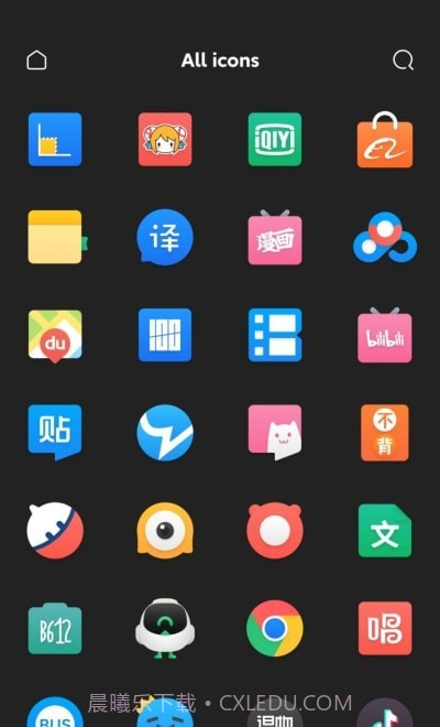 彩虹果图标包截图1 彩虹果图标包截图1