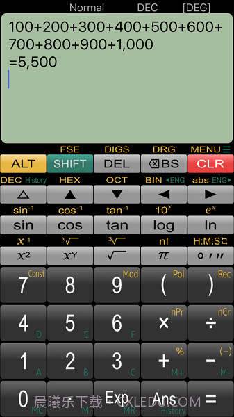 panecal科学计算器无广告版截图2