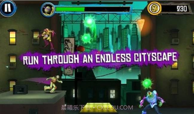 忍者神龟屋顶狂飙中文V2.0.24 无限金币版截图2