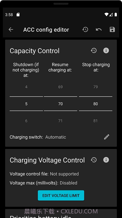 AccA(充电自定义控制)截图3 AccA(充电自定义控制)截图3
