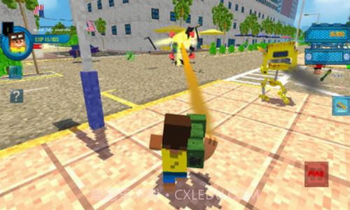 像素英雄保卫城市截图1 像素英雄保卫城市截图1