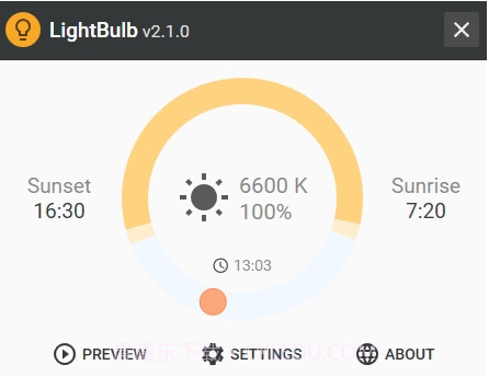 LightBulb屏幕色温自动调节截图3
