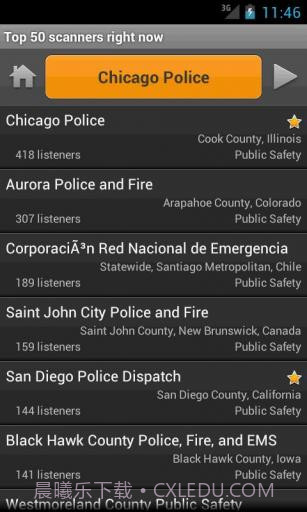 无线电扫描仪 Scanner Radio Pro截图2