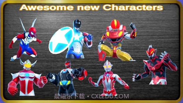 超级英雄战士融合截图3 超级英雄战士融合截图3