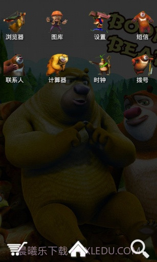 熊出没光头强宝软3D主题截图3 熊出没光头强宝软3D主题截图3