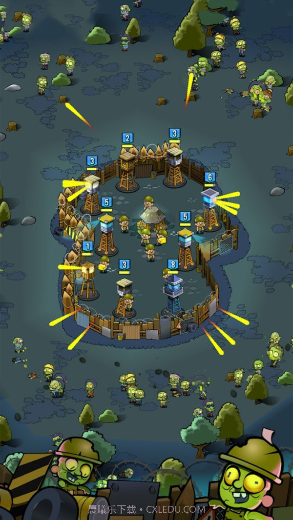 僵尸突袭大战截图3 僵尸突袭大战截图3