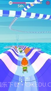 3D水上滑梯截图3 3D水上滑梯截图3