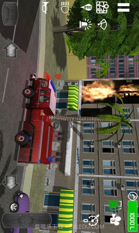 消防车救火模拟器截图1 消防车救火模拟器截图1