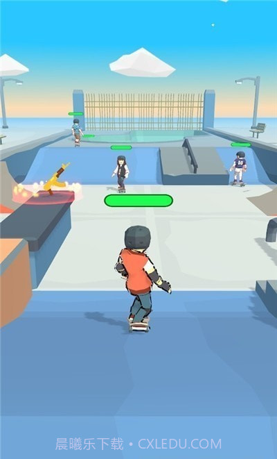 滑板特技竞赛截图3 滑板特技竞赛截图3