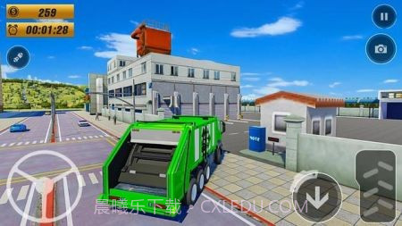 垃圾车驾驶游戏3D截图3