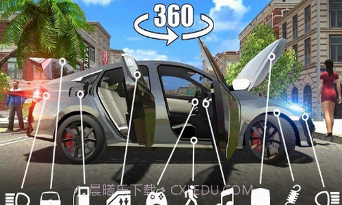 汽车模拟器城市驾驶截图2