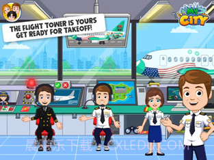 我的城市飞机场版截图1