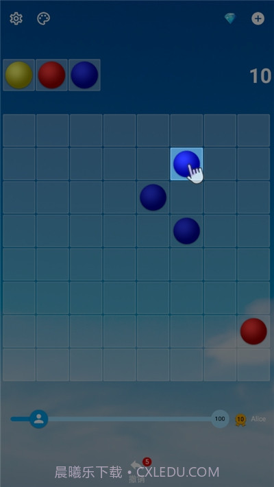 彩色连珠(Color Lines)截图1