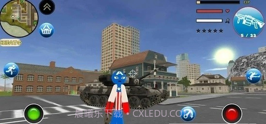 火柴人队长绳索英雄截图2 火柴人队长绳索英雄截图2