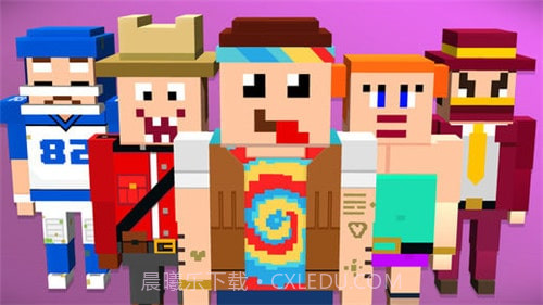 方块人铁锤攀岩截图3 方块人铁锤攀岩截图3