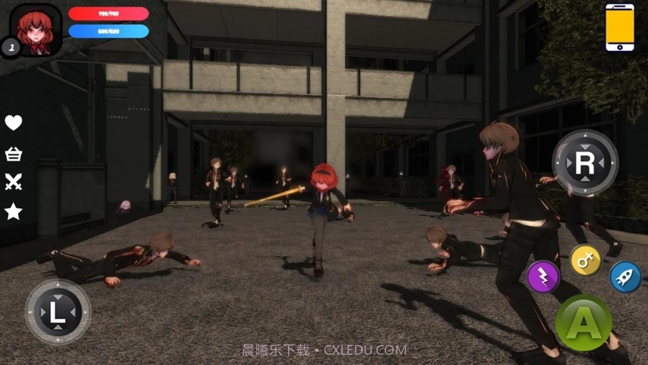 动漫僵尸生存手游截图2