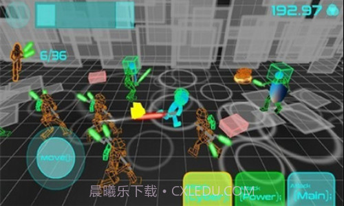 火柴人霓虹勇士剑战截图2