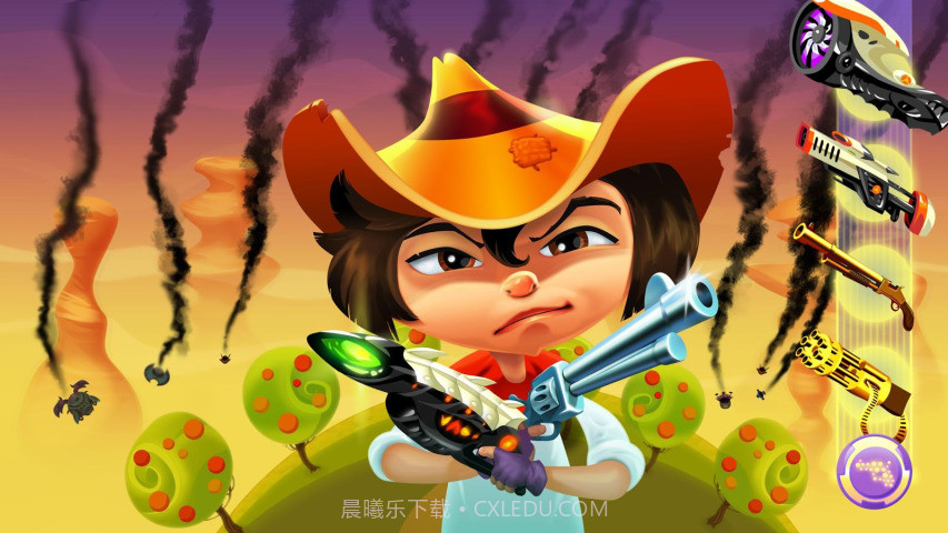 牛仔对抗UFO截图1 牛仔对抗UFO截图1