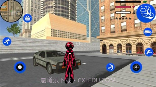 火柴人绳索红蜘蛛侠无限金币版截图1 火柴人绳索红蜘蛛侠无限金币版截图1