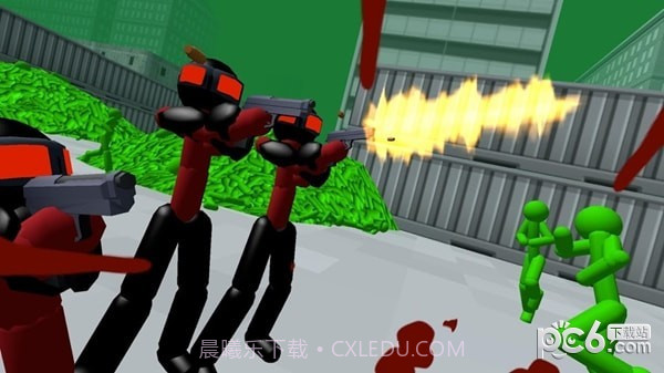 火柴人僵尸射击截图2