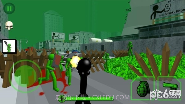 火柴人僵尸射击截图3