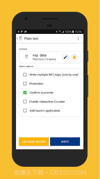 NFC TagWriter by NXP截图1 NFC TagWriter by NXP截图1