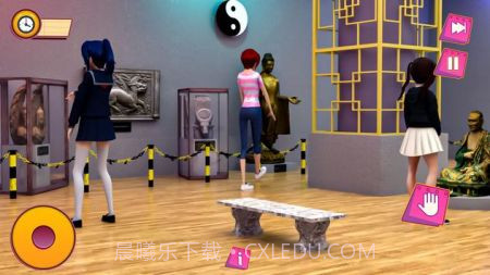 动漫高中女生模拟器最新截图1 动漫高中女生模拟器最新截图1