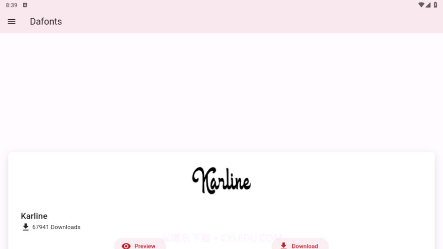 DaFont字体截图1