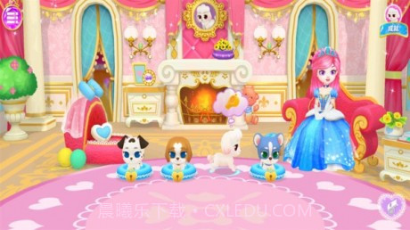 公主宠物城堡皇家小狗截图1