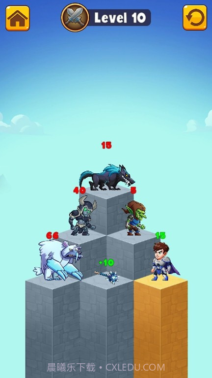 英雄金字塔谜题截图2 英雄金字塔谜题截图2