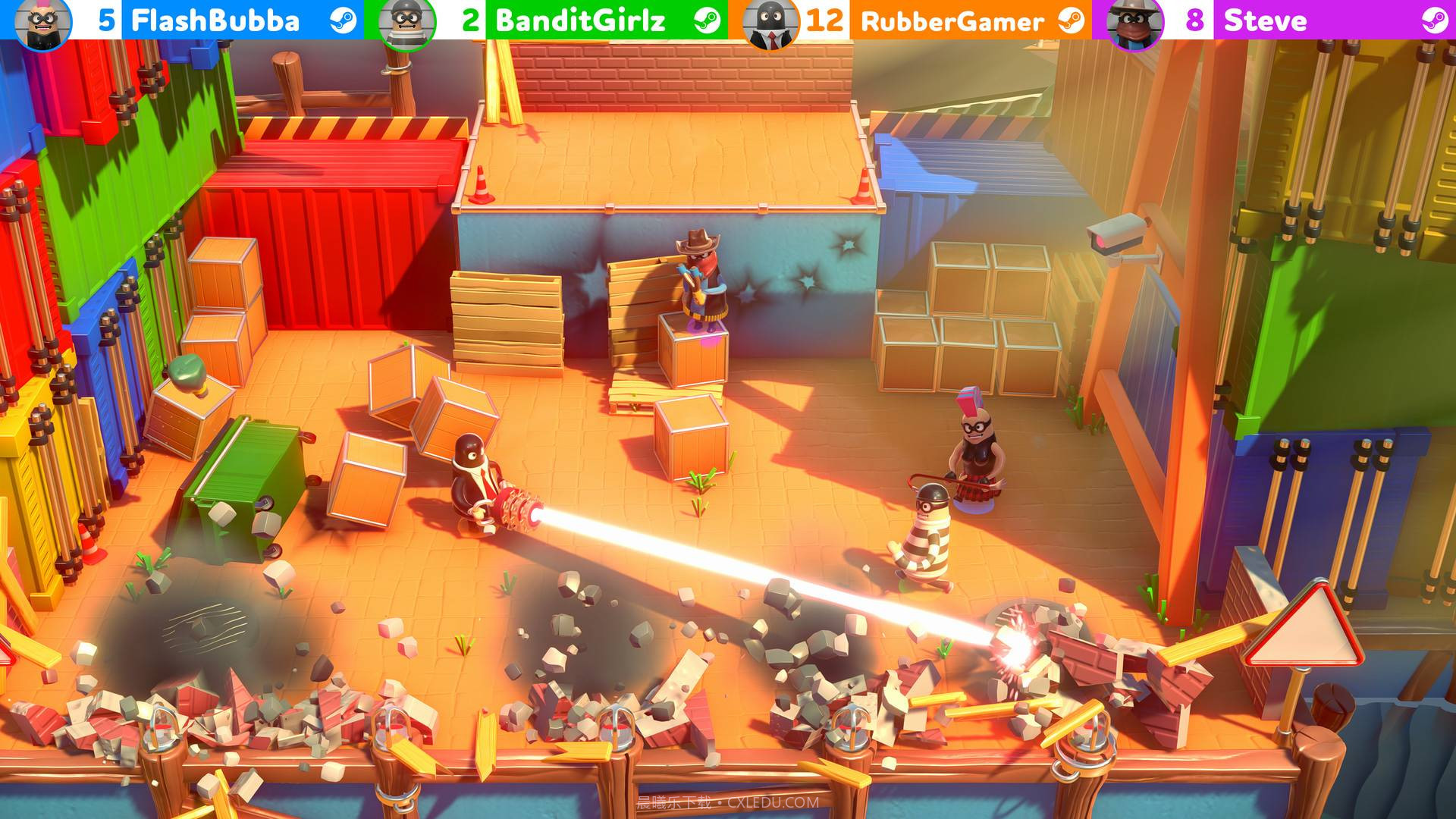 橡胶强盗RubberBandits手机版截图1 橡胶强盗RubberBandits手机版截图1