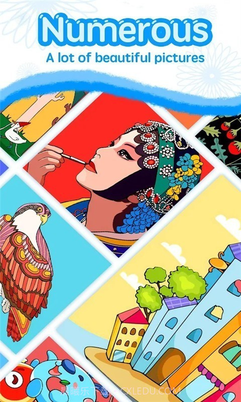 秘密花园暖暖涂色手机版截图4 秘密花园暖暖涂色手机版截图4