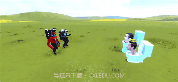 盖瑞模组马桶人模拟器截图1