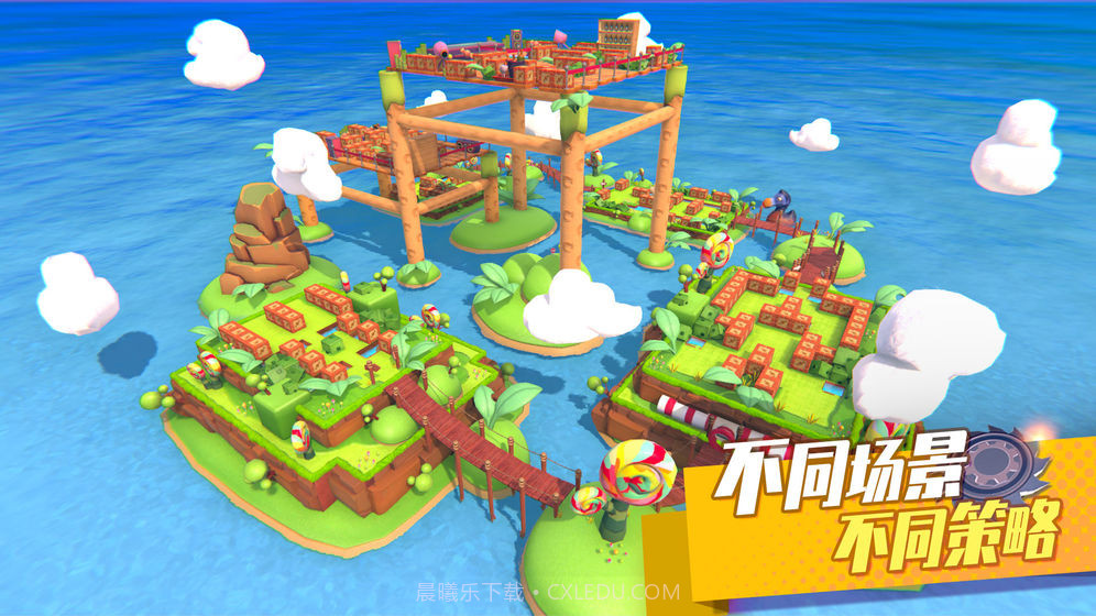 糖果灾难:机关塔防官网版截图5 糖果灾难:机关塔防官网版截图5