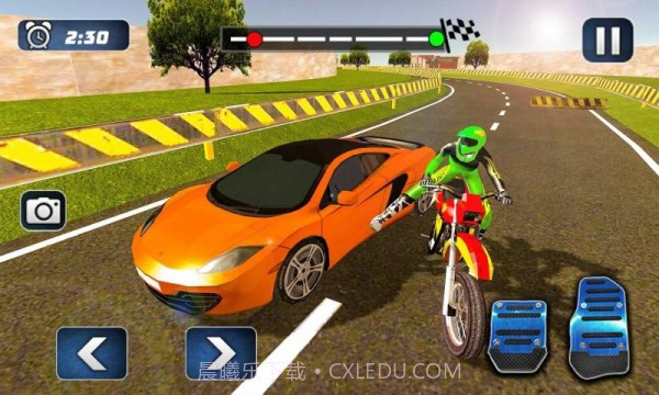 摩托车对决赛车截图4