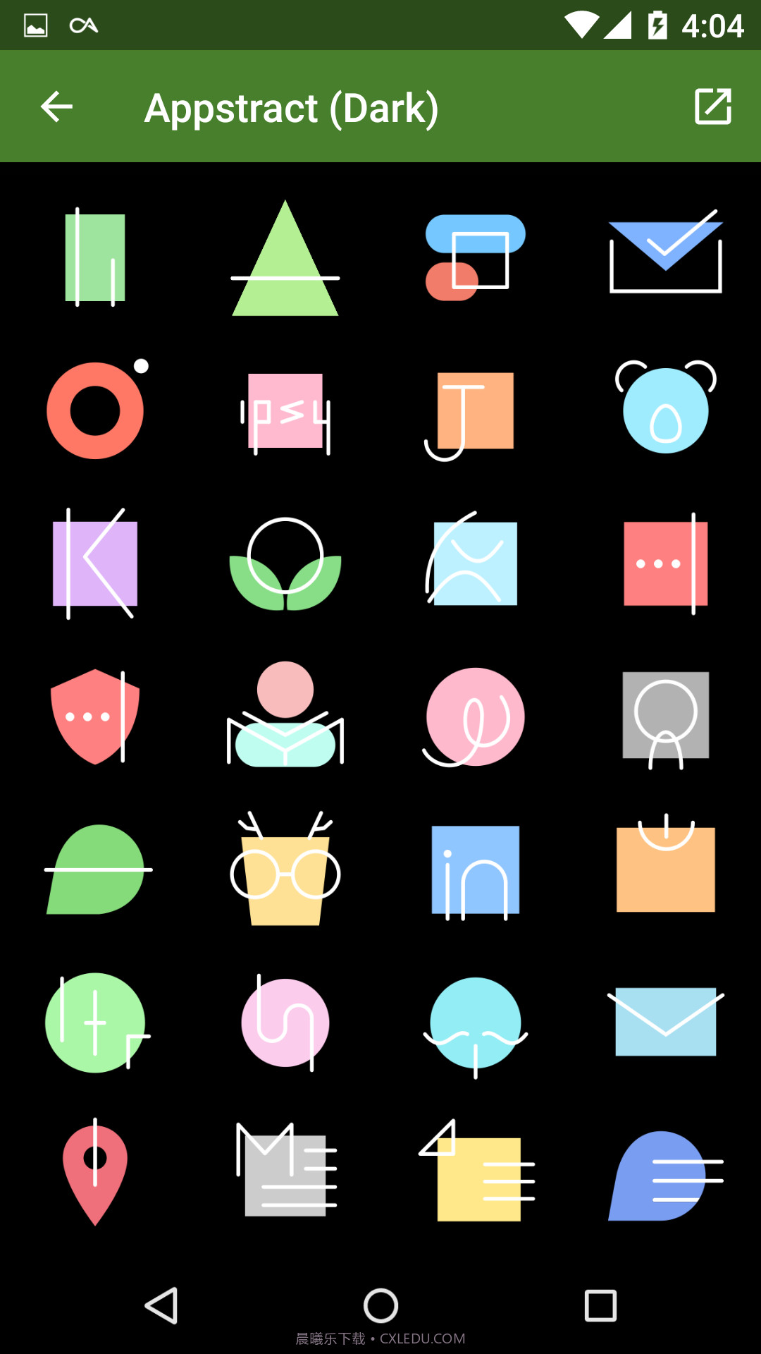 Appstract黑色图标包截图5 Appstract黑色图标包截图5