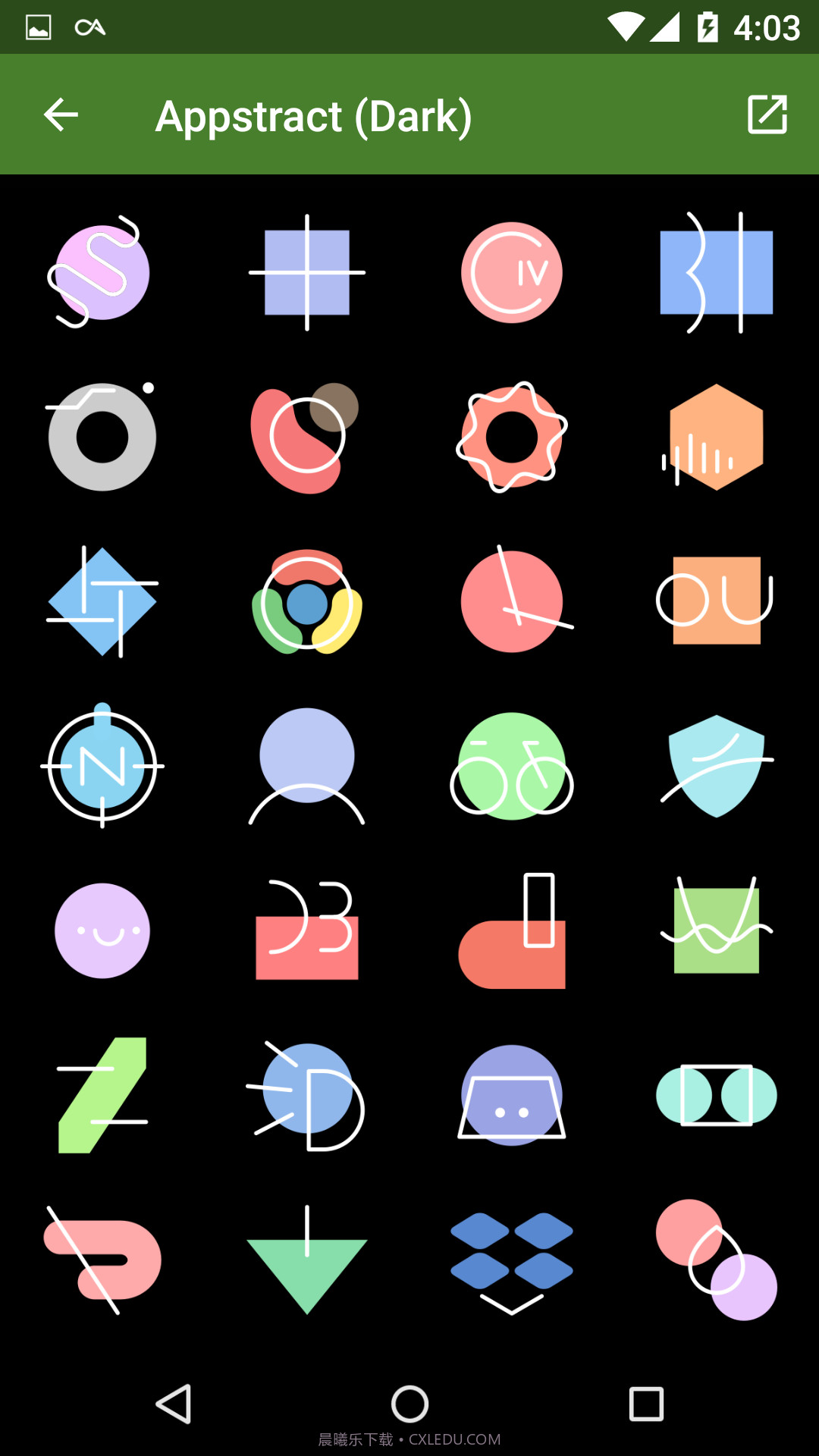 Appstract黑色图标包截图2 Appstract黑色图标包截图2