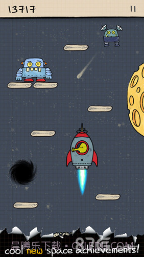 涂鸦跳跃十周年纪念手机版截图4 涂鸦跳跃十周年纪念手机版截图4