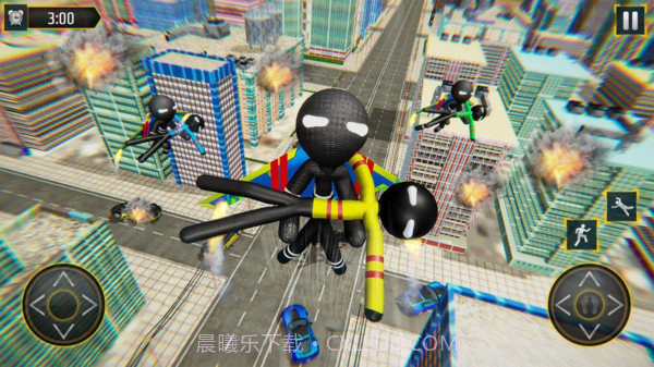 喷气飞行火柴人截图2 喷气飞行火柴人截图2