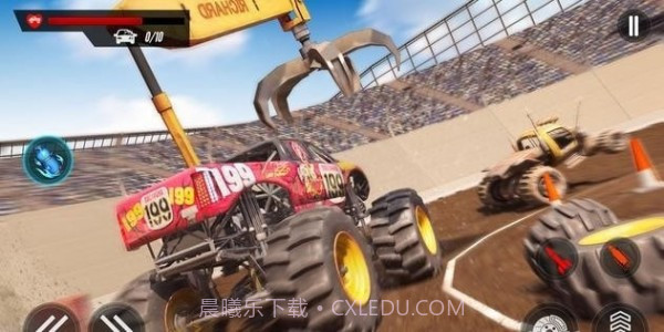 疯狂卡车毁灭撞击截图6