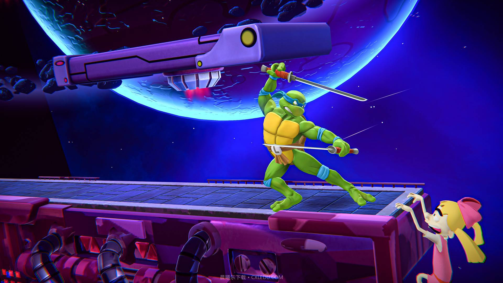 尼克儿童频道全明星大乱斗Nickelodeon All-Star Brawl截图3 尼克儿童频道全明星大乱斗Nickelodeon All-Star Brawl截图3