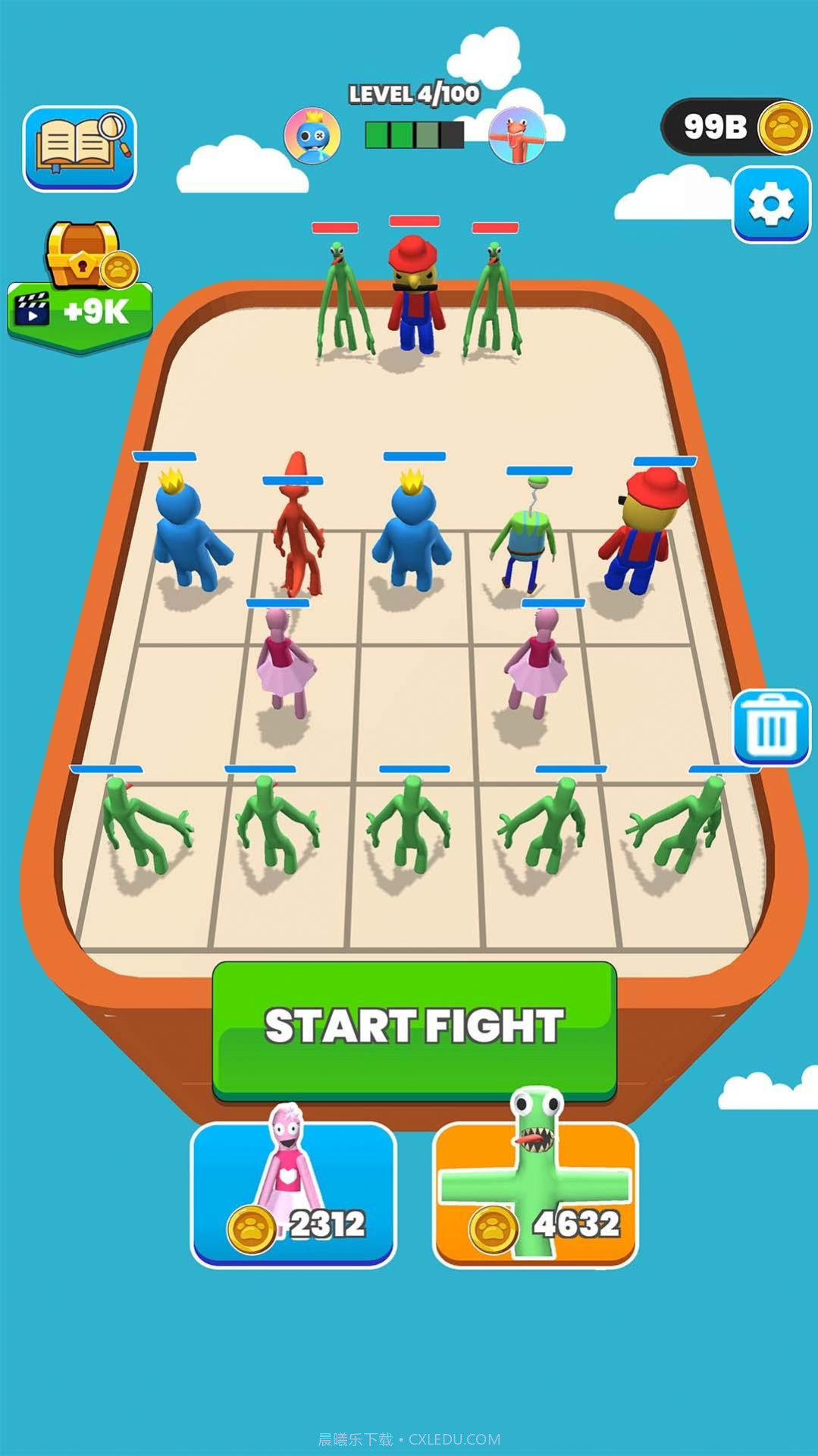 彩虹朋友自走棋截图3 彩虹朋友自走棋截图3