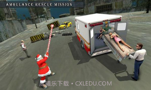 圣诞老人绳英雄截图1 圣诞老人绳英雄截图1