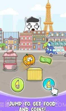 香蕉猫跑酷世界之旅截图1 香蕉猫跑酷世界之旅截图1